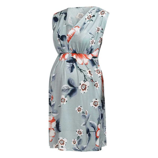 summer fashion sleeveless flower print maternity dress nursing pregnancy casual mother nursing dress breastfeeding dress y0924, White
summer fashion sleeveless flower print maternity dress nursing pregnancy casual mother nursing dress breastfeeding dress y0924, White