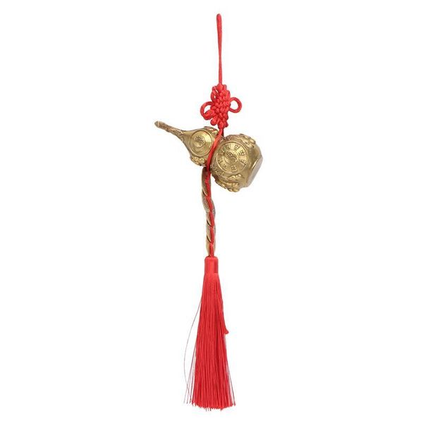 1pc decorative gourd pendant household hanging adornment auspicious gift golden objects & figurines
1pc decorative gourd pendant household hanging adornment auspicious gift golden objects & figurines