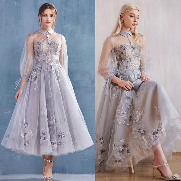 party dresses elegant girl high neck long sleeve applique tulle back to school dress a-line tea sweet ladies prom graduation gown, White;black
party dresses elegant girl high neck long sleeve applique tulle back to school dress a-line tea sweet ladies prom graduation gown, White;black