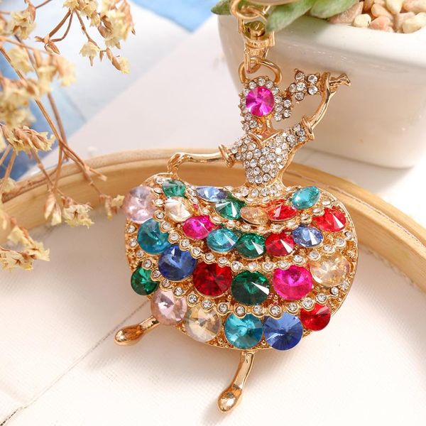 bag parts & accessories fashion car key pendant schoolbag ballet girl diamond gift creative chain ring keychain custom metal handbag, Black
bag parts & accessories fashion car key pendant schoolbag ballet girl diamond gift creative chain ring keychain custom metal handbag, Black
