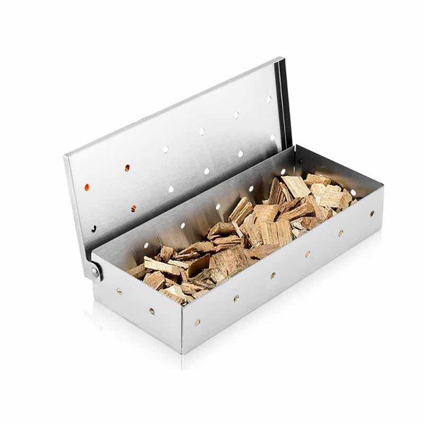 tools & accessories wood chip smoker box with lid cold smoke generator barbecue cook large capacity container for smoking
tools & accessories wood chip smoker box with lid cold smoke generator barbecue cook large capacity container for smoking