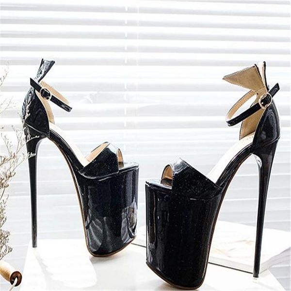 women shoes pumps 20cm high-heeled sandals show buckle peep toe platform model lady waterproof 12cm 34-43, Black
women shoes pumps 20cm high-heeled sandals show buckle peep toe platform model lady waterproof 12cm 34-43, Black