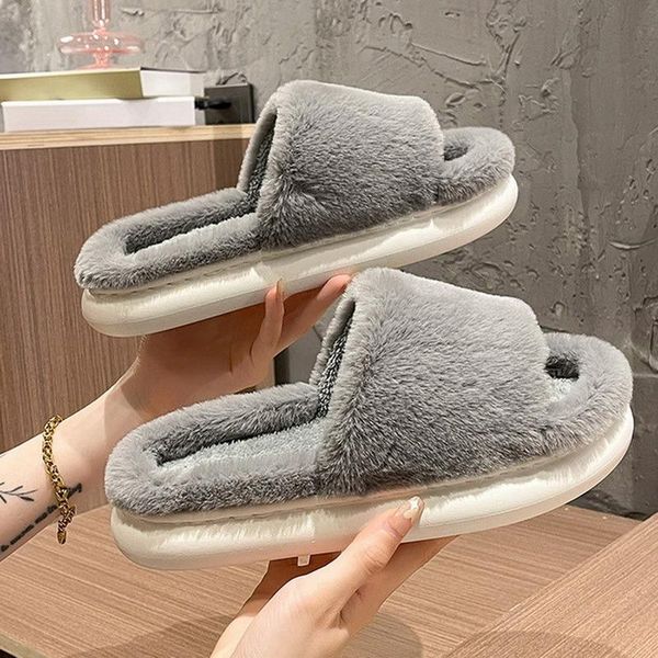 slippers winter women's thick-bottomed fur furry couple shoes 2021 indoor house warm cotton girl luxury, Black
slippers winter women's thick-bottomed fur furry couple shoes 2021 indoor house warm cotton girl luxury, Black