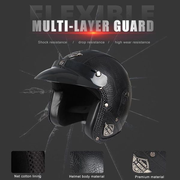 motorcycle helmets cool retro helmet vintage open face 3/4 with sun visor motorbike racing riding summer breathable
motorcycle helmets cool retro helmet vintage open face 3/4 with sun visor motorbike racing riding summer breathable