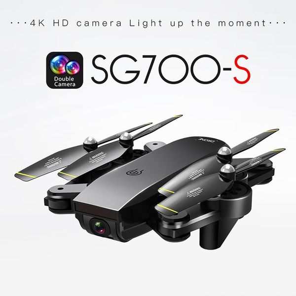 sg700-s rc drone dual camera hd 4k wifi fpv helicopter smart fllow foldable quadcopter optical flow positioning toys drones
sg700-s rc drone dual camera hd 4k wifi fpv helicopter smart fllow foldable quadcopter optical flow positioning toys drones