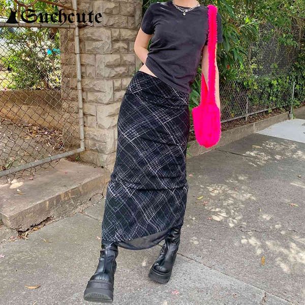 casual dresses streetwear fashion 2000s aesthetic plaid print long skirt for women high waisted double layer mesh harajuku oxlm, Black;gray
casual dresses streetwear fashion 2000s aesthetic plaid print long skirt for women high waisted double layer mesh harajuku oxlm, Black;gray