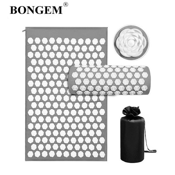yoga mat set massager cushion massage acupressure relieve stress back head pain spike pilates acupuncture pillow mats
yoga mat set massager cushion massage acupressure relieve stress back head pain spike pilates acupuncture pillow mats