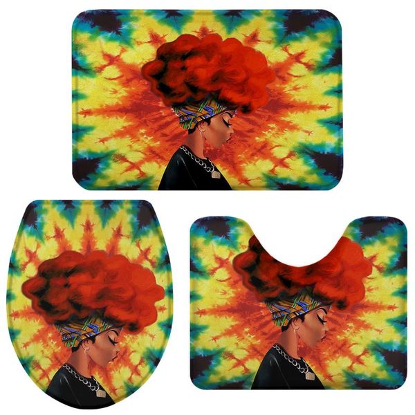 bath accessory set african girl bathroom toilet cover mat pedestal rug non-slip accessories doormat
bath accessory set african girl bathroom toilet cover mat pedestal rug non-slip accessories doormat