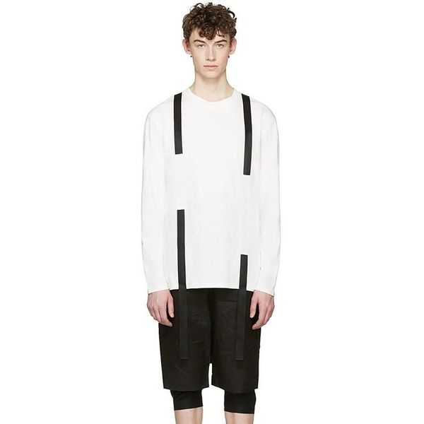 men's t-shirts fashion men casual long sleeved shirt slim fit male catwalks ribbon design dress shirts brand clothing soft comfortable, White;black
men's t-shirts fashion men casual long sleeved shirt slim fit male catwalks ribbon design dress shirts brand clothing soft comfortable, White;black