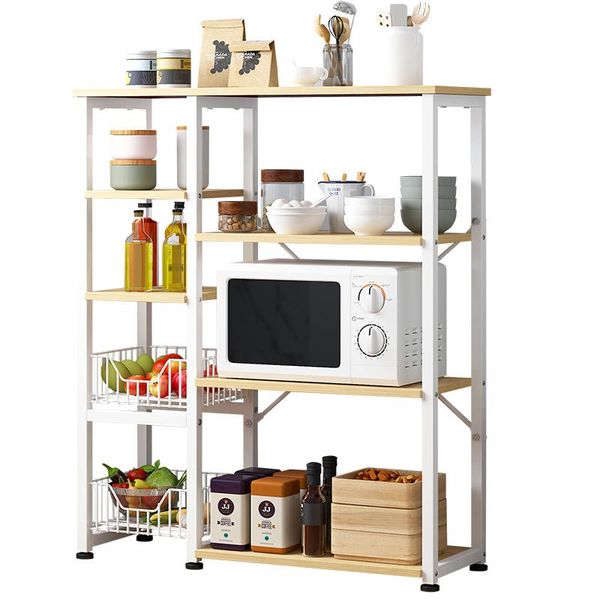 kitchen storage rack floor multi-layer simple microwave oven cabinet supplies complete multi-functional bottles & jars
kitchen storage rack floor multi-layer simple microwave oven cabinet supplies complete multi-functional bottles & jars