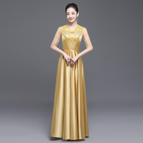 ethnic clothing elegant chorus performance dress women long cheongsam prom party gown 2021 spring qipao robe de festa vintage chinese, Red
ethnic clothing elegant chorus performance dress women long cheongsam prom party gown 2021 spring qipao robe de festa vintage chinese, Red