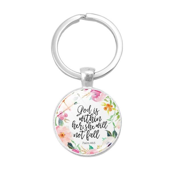 keychains christian keychain pendant god is in her she will not fall, psalm 46:5 bible verse quote jewelry metal key chain holder, Silver
keychains christian keychain pendant god is in her she will not fall, psalm 46:5 bible verse quote jewelry metal key chain holder, Silver