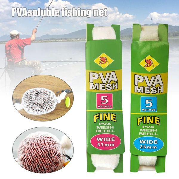 2pcs pva 25/37mm mesh refill carp fishing stocking boilie rig bait bags qw accessories
2pcs pva 25/37mm mesh refill carp fishing stocking boilie rig bait bags qw accessories