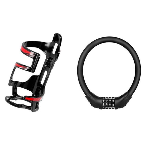water bottles & cages bicycle bottle cage polycarbonate holder carrier rack & digital chain lock mountain bike
water bottles & cages bicycle bottle cage polycarbonate holder carrier rack & digital chain lock mountain bike