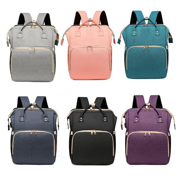 school bags multifunction mommy backpack portable large capacity diaper bag changing maternity foldable travel bed for mom baby outdoor
school bags multifunction mommy backpack portable large capacity diaper bag changing maternity foldable travel bed for mom baby outdoor