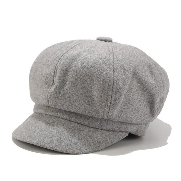 berets solid color short brim outdoor women beret spring autumn fashion men peaked cap sboy hat, Blue;gray
berets solid color short brim outdoor women beret spring autumn fashion men peaked cap sboy hat, Blue;gray