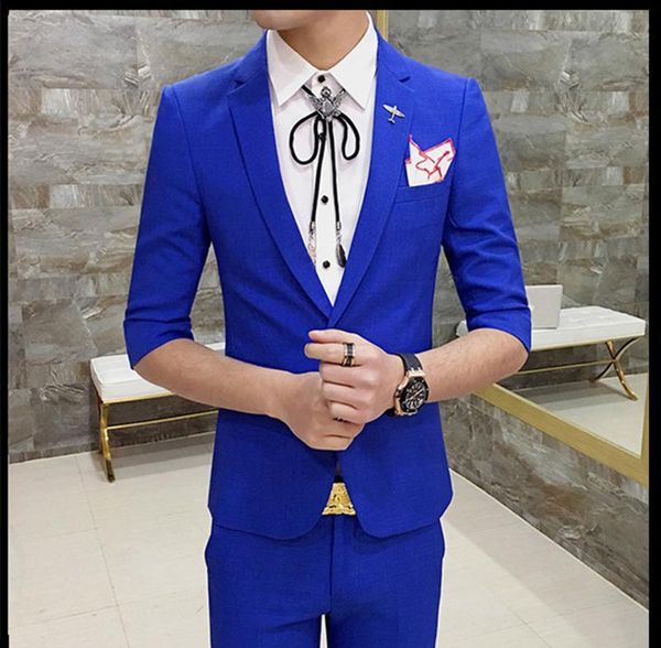 classic notch lapel wedding tuxedos slim fit suits for men groomsmen suit two pieces prom formal (jacket+pants+tie) men's & blazers, White;black
classic notch lapel wedding tuxedos slim fit suits for men groomsmen suit two pieces prom formal (jacket+pants+tie) men's & blazers, White;black