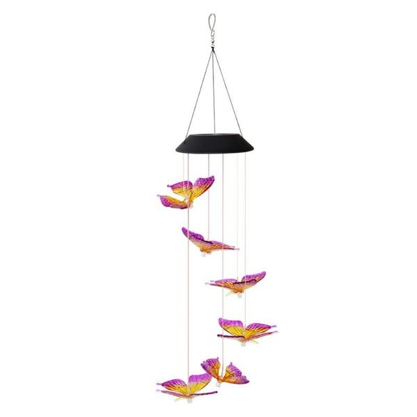 solar lamps led lamp ip65 colorful butterfly wind chime intelligent optical control moisture proof for outdoor yard decoration
solar lamps led lamp ip65 colorful butterfly wind chime intelligent optical control moisture proof for outdoor yard decoration
