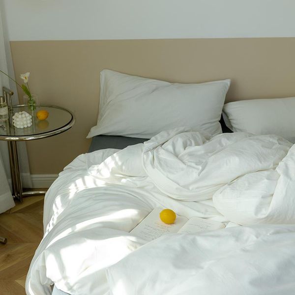 pure color 4pcs of knitted cotton sleeping naked duvet cover flatsheet pillowcase twin king/ size bed fittedsheet set bedding sets
pure color 4pcs of knitted cotton sleeping naked duvet cover flatsheet pillowcase twin king/ size bed fittedsheet set bedding sets