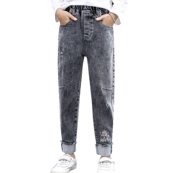 jeans for girls letter girl kids cuffs kid's ripped clothes casual style 210527, Blue
jeans for girls letter girl kids cuffs kid's ripped clothes casual style 210527, Blue