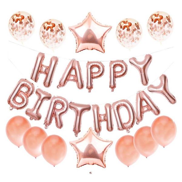 party decoration 25pcs/set happy birthday balloon 16 inch letters foil balloons kids alphabet ballon anniversaire 
party decoration 25pcs/set happy birthday balloon 16 inch letters foil balloons kids alphabet ballon anniversaire