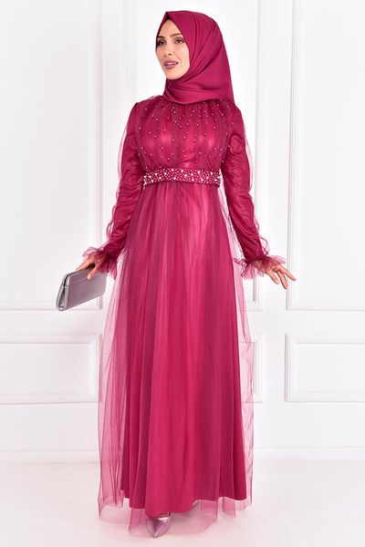 ethnic clothing gauze dress mürdüm asm2394, Red
ethnic clothing gauze dress mürdüm asm2394, Red