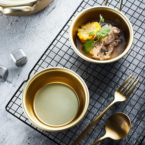 creative gold aluminum bowl with handle salad noodle rice 300ml breakfast dinnerware tableware accessories 1pc wine cup bowls
creative gold aluminum bowl with handle salad noodle rice 300ml breakfast dinnerware tableware accessories 1pc wine cup bowls