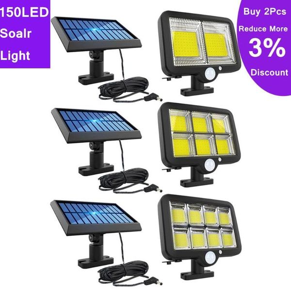 solar lamps 150/160 led cob light outdoor pir motion sensor waterproof power street lamp wall garden decoration
solar lamps 150/160 led cob light outdoor pir motion sensor waterproof power street lamp wall garden decoration