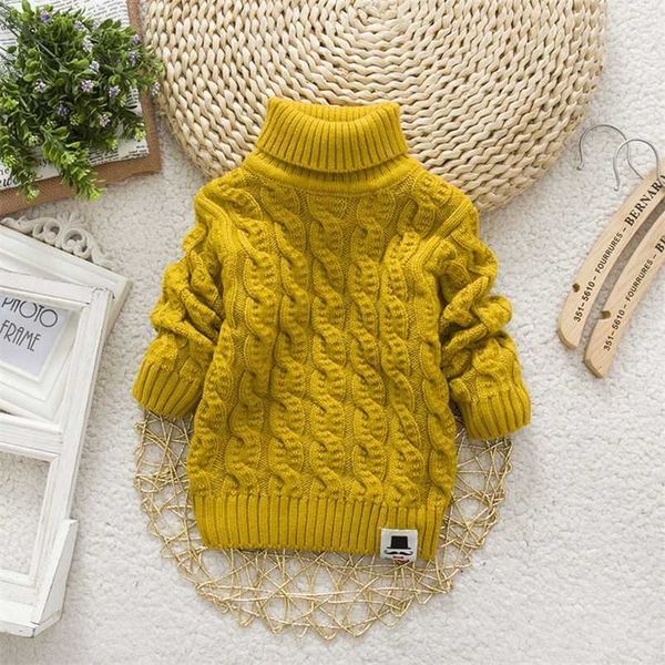 philology around twist pure color winter boy girl kid knitted bottoming turtleneck shirts solid high collar pullover sweater 211201, Blue
philology around twist pure color winter boy girl kid knitted bottoming turtleneck shirts solid high collar pullover sweater 211201, Blue