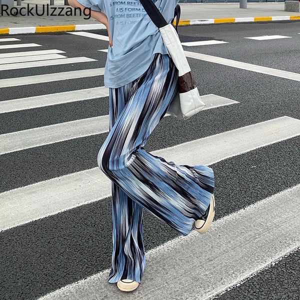women's pants & capris summer colorblock contrast tie dye slim pleated elastic high waist loose straight boho long pant women trouser f, Black;white
women's pants & capris summer colorblock contrast tie dye slim pleated elastic high waist loose straight boho long pant women trouser f, Black;white