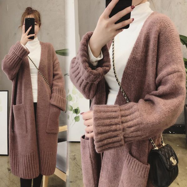 coat female cardigan mesh autumn and winter loosely lazy wind mid-length sweater jacket, Tan;black
coat female cardigan mesh autumn and winter loosely lazy wind mid-length sweater jacket, Tan;black