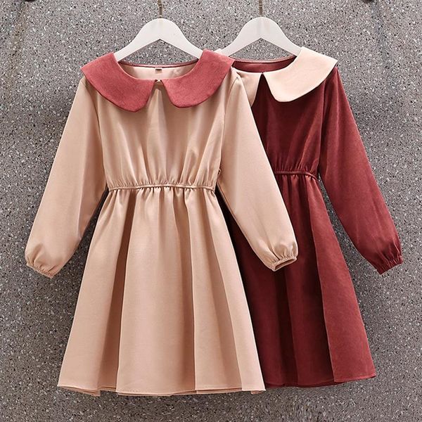 girl's dresses girls cotton dress 2021 autumn long sleeve for teens patchwork kids costumes children birthday party outfits, Red;yellow
girl's dresses girls cotton dress 2021 autumn long sleeve for teens patchwork kids costumes children birthday party outfits, Red;yellow