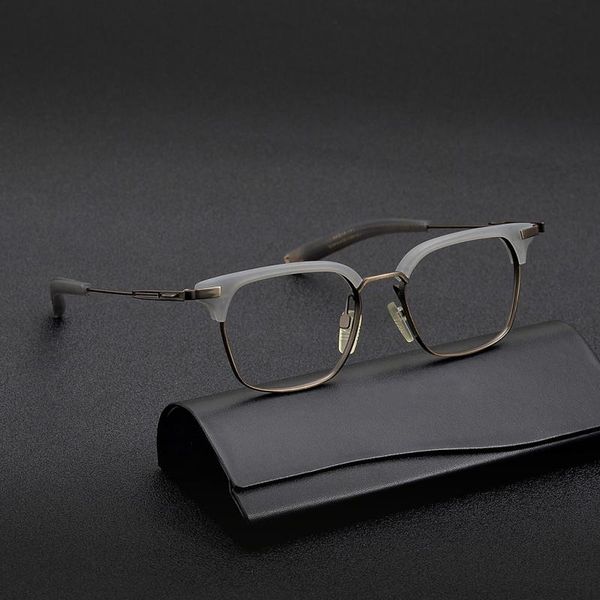 fashion sunglasses frames titanium acetate square myopia glasses frame for men women brand design optical prescription eyeglasses eye, Black 
fashion sunglasses frames titanium acetate square myopia glasses frame for men women brand design optical prescription eyeglasses eye, Black