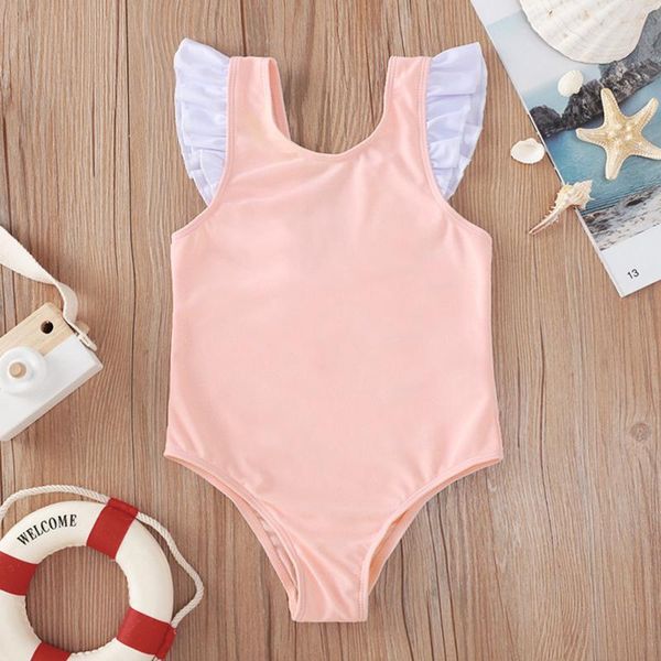 girl swimwear toddler baby swimsuit for girls summer solid color o-neck ruffles flying sleeve beach bodysuit bathing one-pieces, Black
girl swimwear toddler baby swimsuit for girls summer solid color o-neck ruffles flying sleeve beach bodysuit bathing one-pieces, Black