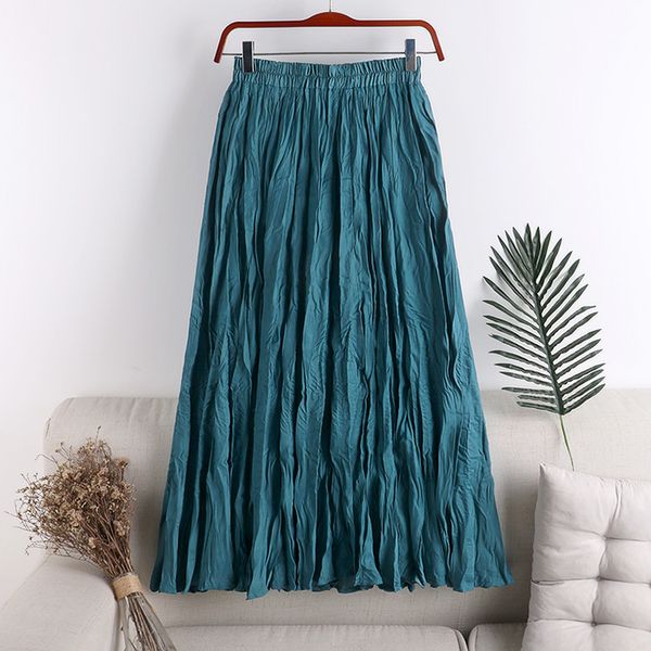 skirts women summer high waist pure color long femme faldas jupe saia spring clothes 9x21, Black
skirts women summer high waist pure color long femme faldas jupe saia spring clothes 9x21, Black