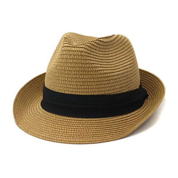 straw sun hats summer khaki coffee black women men belt band classic formal dress wedding wide brim, Blue;gray
straw sun hats summer khaki coffee black women men belt band classic formal dress wedding wide brim, Blue;gray