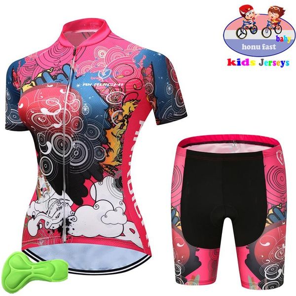 202a ciclismo a maniche corte estiva per bambini set abbigliamento da bici ragazze mtb ropa gym clothing, White;black
202a ciclismo a maniche corte estiva per bambini set abbigliamento da bici ragazze mtb ropa gym clothing, White;black
