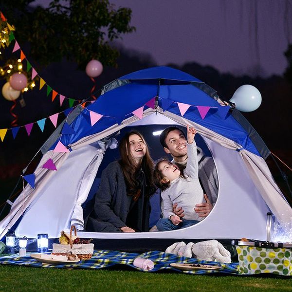 3-4 people automatic tent for camping outdoor waterproof double layer large beach climbing (210+60) 145 * 210 cm tents and shelters
3-4 people automatic tent for camping outdoor waterproof double layer large beach climbing (210+60) 145 * 210 cm tents and shelters