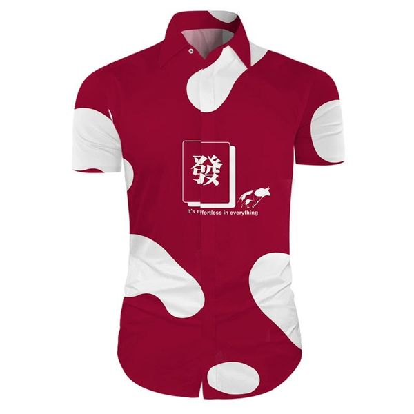 men's casual shirts cloudstyle men 3dshirt printed summer button causal special chinese style bull red fit short sleeve clothing plus s, White;black
men's casual shirts cloudstyle men 3dshirt printed summer button causal special chinese style bull red fit short sleeve clothing plus s, White;black