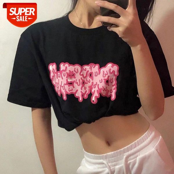european and american drew house melting letter tide brand men women couples simple casual short sleeves #wb1u, White;black
european and american drew house melting letter tide brand men women couples simple casual short sleeves #wb1u, White;black