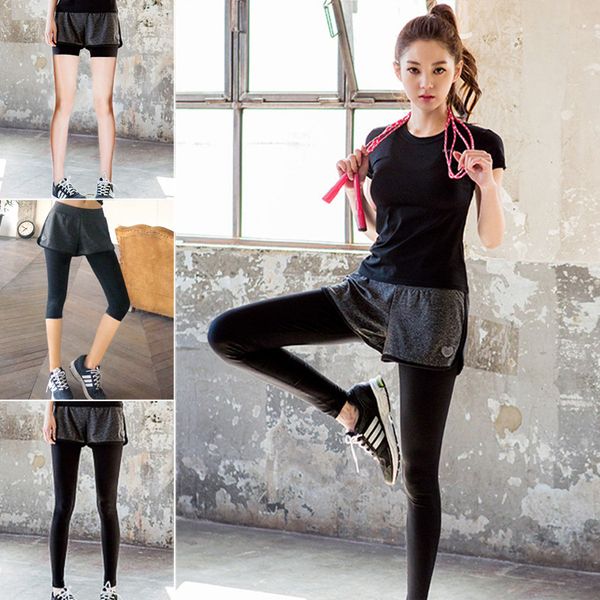 korean spring and summer new training clothes comfortable and breathable yoga clothes sports fitness leave two pieces of capris, White
korean spring and summer new training clothes comfortable and breathable yoga clothes sports fitness leave two pieces of capris, White