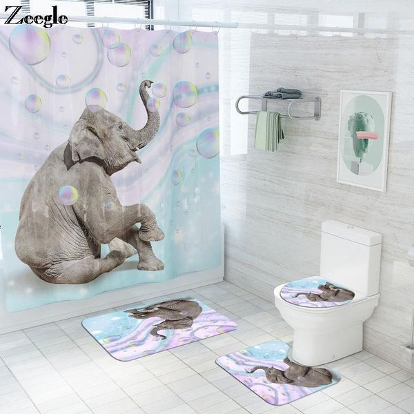 bath mats colorful elephant printed shower curtain toilet seat cover mat set absorbent and anti-slip floor carpet
bath mats colorful elephant printed shower curtain toilet seat cover mat set absorbent and anti-slip floor carpet