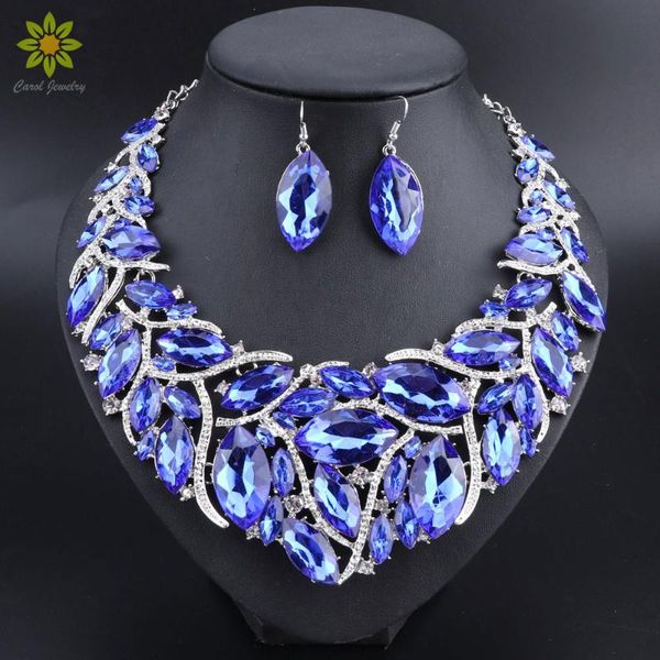 wedding jewelry sets fashion crystal necklace earrings silver plated for women brides bridal party costume jewellery, Slivery;golden
wedding jewelry sets fashion crystal necklace earrings silver plated for women brides bridal party costume jewellery, Slivery;golden