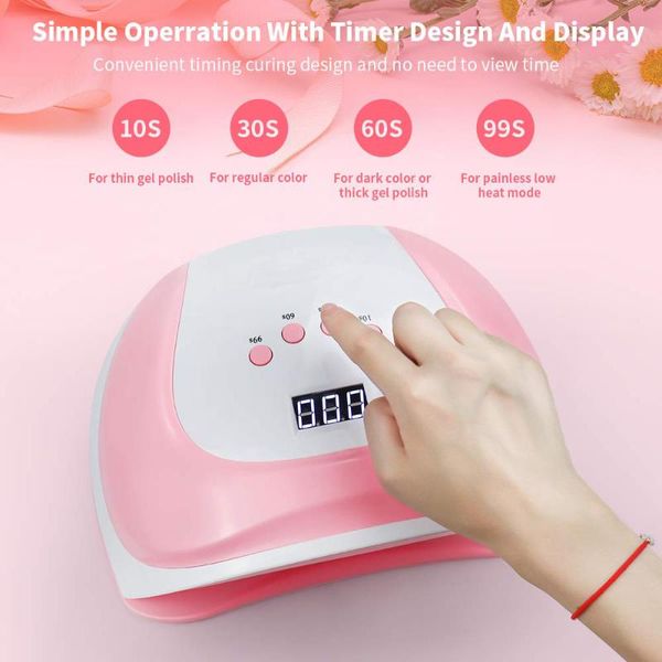 nail dryers 2021 108w 54pcs leds uv lamp led dryer for all gel polish dual power quick drying with auto sensor manicure salon
nail dryers 2021 108w 54pcs leds uv lamp led dryer for all gel polish dual power quick drying with auto sensor manicure salon