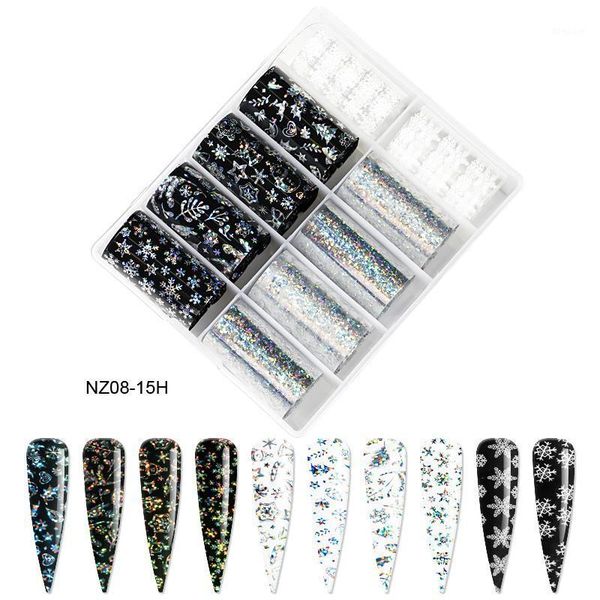 christmas nail mix colorful transfer foil sticker snow flower adhesive paper glitter stickers 3d art decals1, Black
christmas nail mix colorful transfer foil sticker snow flower adhesive paper glitter stickers 3d art decals1, Black
