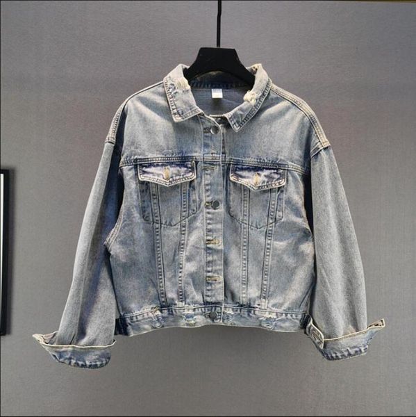 women's jackets rhinestone sticker denim jacket spring and autumn 2021 loose thin short top, Black;brown
women's jackets rhinestone sticker denim jacket spring and autumn 2021 loose thin short top, Black;brown