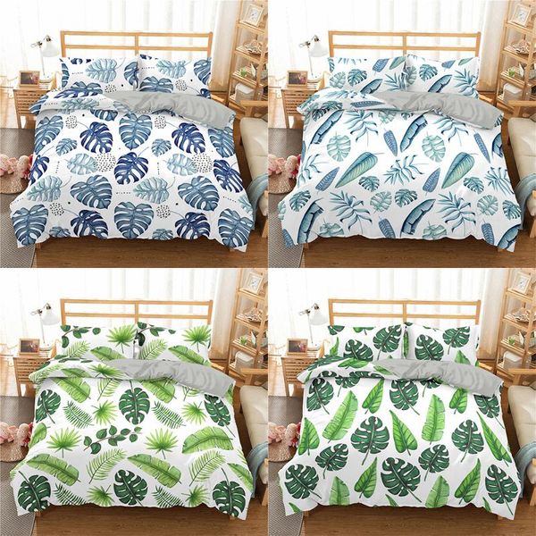 leaves pattern bedding set duvet cover pillowcase for home bedroom luxury bed 2/3pcs quilt sets
leaves pattern bedding set duvet cover pillowcase for home bedroom luxury bed 2/3pcs quilt sets