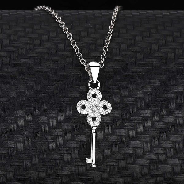 s925 sterling silver four leaf and three wrench necklace, women's chain, temperament pendant, jewelry
s925 sterling silver four leaf and three wrench necklace, women's chain, temperament pendant, jewelry