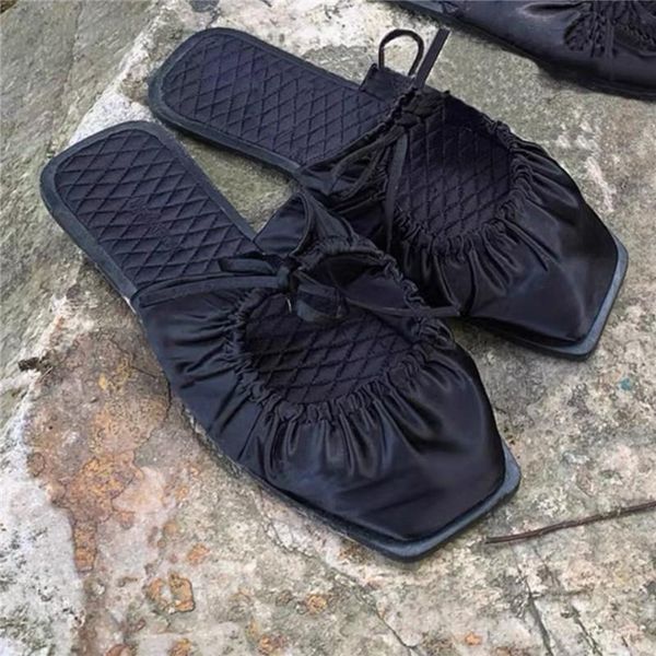 slippers 2021 women's shoes spring and summer korean version of square toe flat soft sole comfortable, Black
slippers 2021 women's shoes spring and summer korean version of square toe flat soft sole comfortable, Black