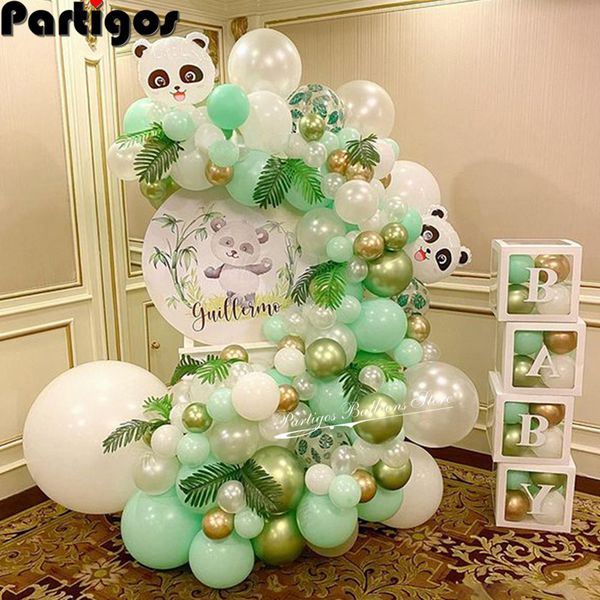 115pcs macaron green balloon garland arch kit chrome metallic light green latex balloons panda theme birthday party decorations
115pcs macaron green balloon garland arch kit chrome metallic light green latex balloons panda theme birthday party decorations